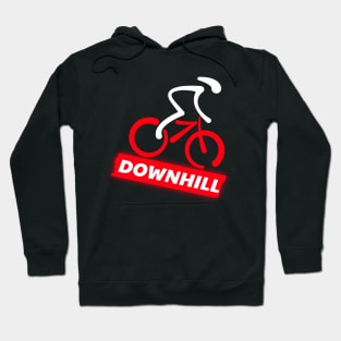 Downhill, Cyclist Hoodie